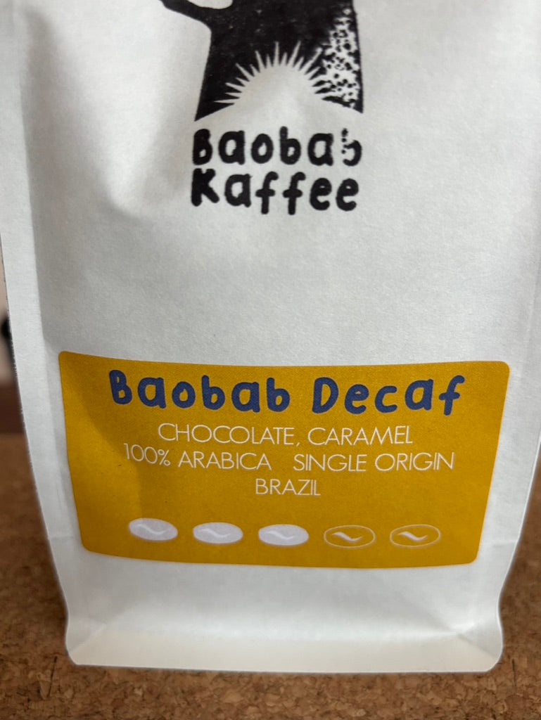 Baobab Decaf, Brazil, 100% Arabica, Single Origin