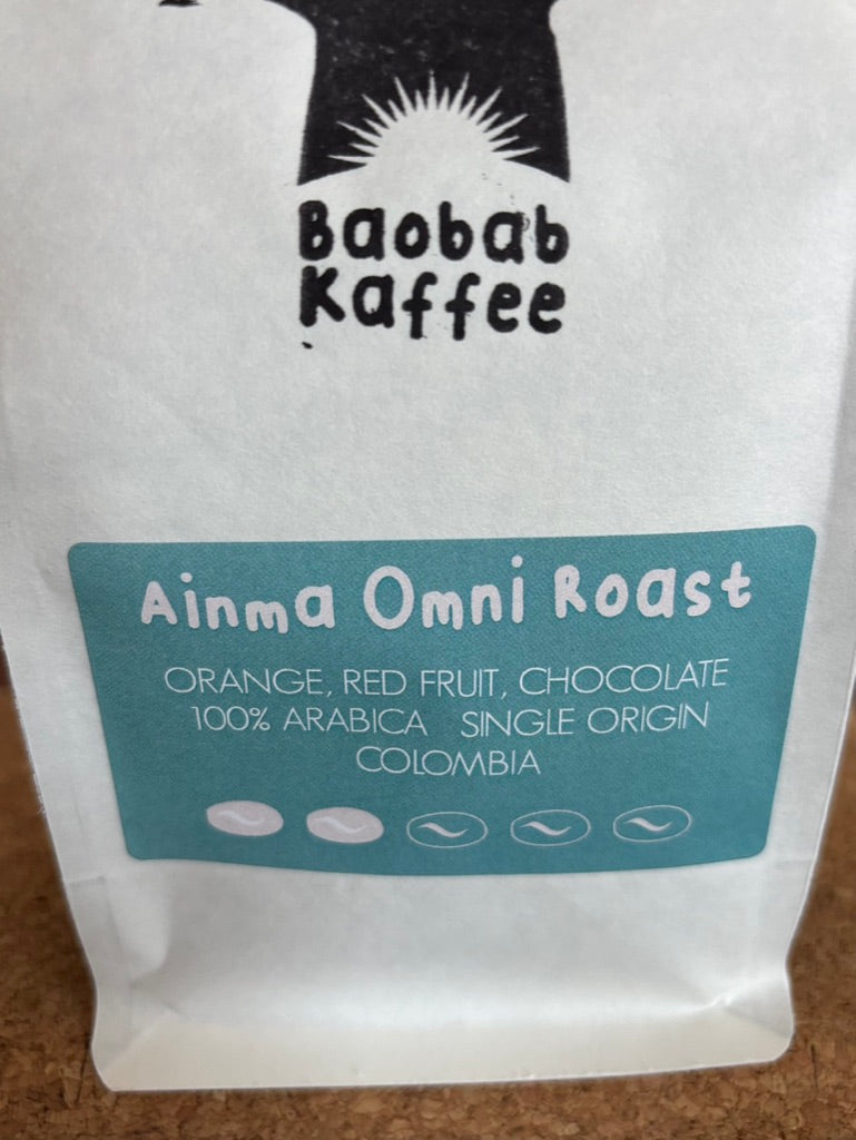 Ainma Omni Roast, Kolumbien, 100% Arabica, Single Origin
