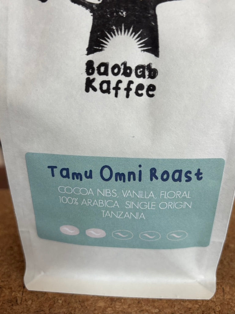 Tamu Omni Roast, Tanzania, 100% Arabica, Single Origin
