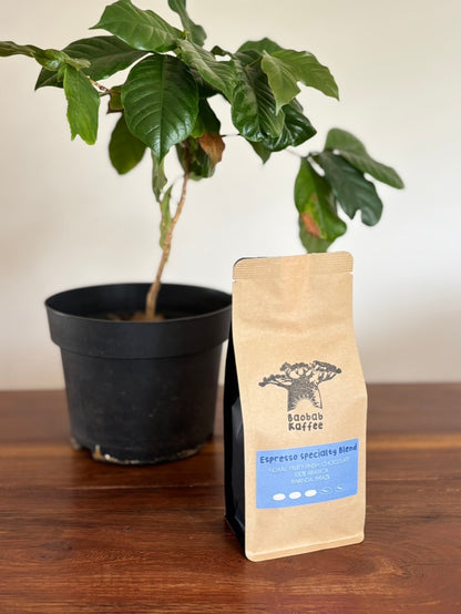 Espresso Specialty Blend - Rwanda & Brazil, 100% Arabica