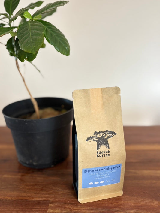 Espresso Specialty Blend – Tansania & Ruandisch, 100 % Arabica
