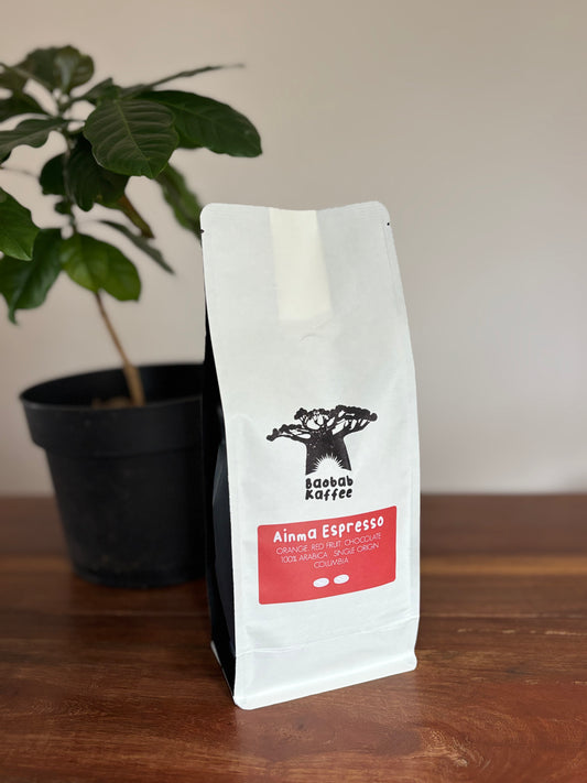 Ainma Espresso, Kolumbien, 100 % Arabica, Single Origin